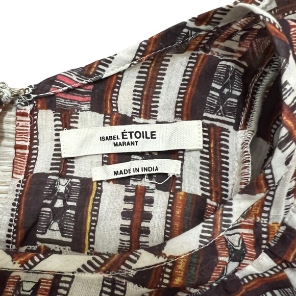 ISABEL MARANT ÉTOILE Nalou Printed Top - Picture 3 of 6